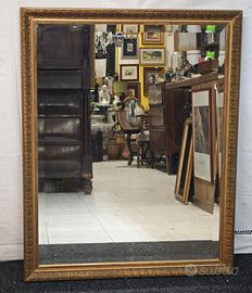 Specchiera vintage anni ’80- Cornice dorata