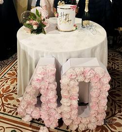 40 polistirolo compleanno