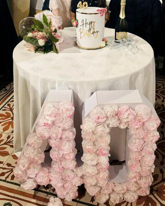 40 polistirolo compleanno