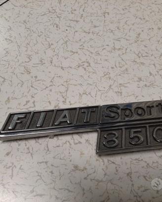 Sigla modello FIAT 850 Sport 68 e Fiat Panda 30s 8