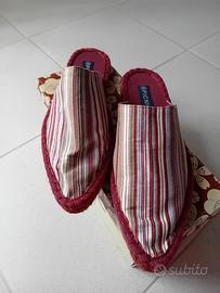 scarpe borgogna senza tacchi