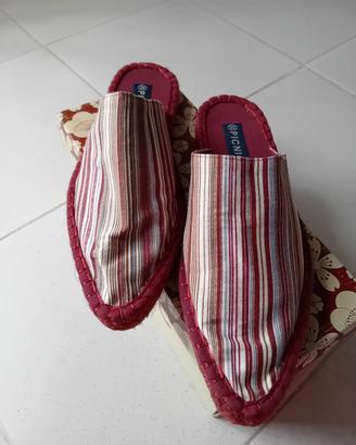 scarpe borgogna senza tacchi