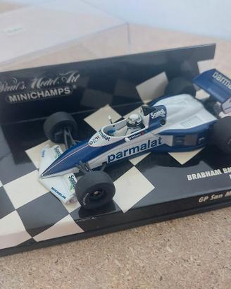 Modellino F1 Brabham BT52 R.Patrese - Minichamps