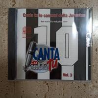 CD karaoke canzoni Juventus CantaTu nuovo