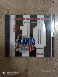 CD karaoke canzoni Juventus CantaTu nuovo