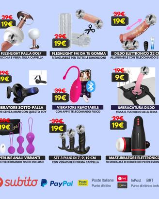 Lotto sex toys masturbatori dildo Fleshlight