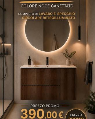mobili bagno visibili in showroom 