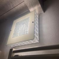 Lampadario soffitto/parete stass a led luce fredda