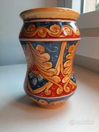Piccolo vaso ceramica di Caltagirone