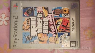 Grand Theft Auto Vice City PS2- Platinum