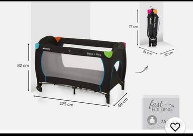 Hauck Lettino Da Viaggio Sleep N Play Go plus