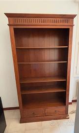 Libreria in legno massello