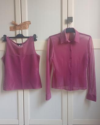 Completo Cristina Effe Camicia + Top Taglia 42 M