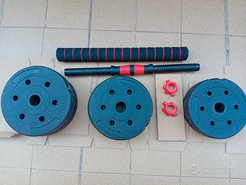 Set 1 manubrio pesi