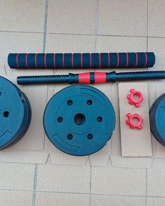 Set 1 manubrio pesi