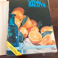 Riviste " 1981. "VITA E SALUTE "con raccoglitore.