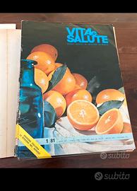 Riviste " 1981. "VITA E SALUTE "con raccoglitore.