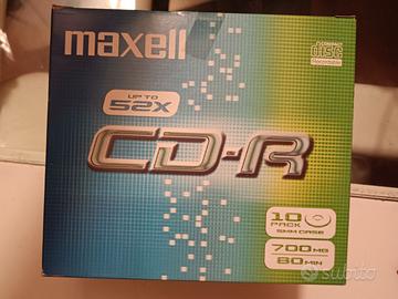 x2 confezioni Maxell CD‑R 700MB 80min (20dischi)