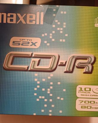 x2 confezioni Maxell CD‑R 700MB 80min (20dischi)