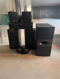 Impianto Home Theatre Dolby Surround 5.1 completo