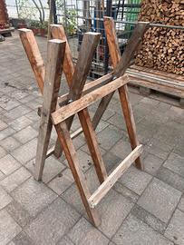 Cavalletto in legno di acacia – super robusto