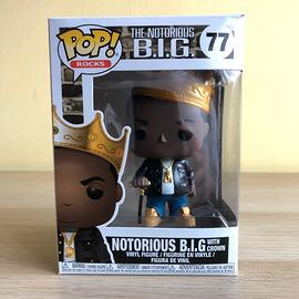 Funko Pop Notorious B.I.G. with crown