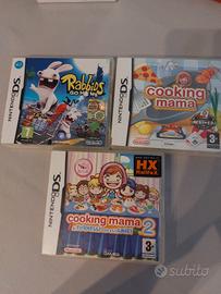 Giochi Nintendo DS Cooking mama e Rabbids