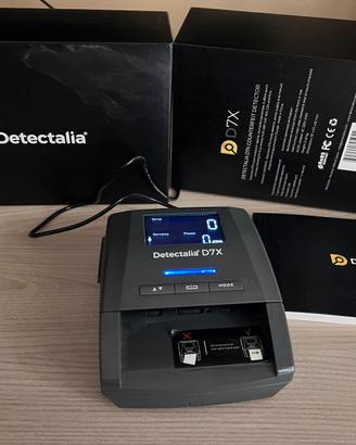 Detectalia D7X - Rilevatore di banconote false