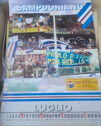 calendario Sampdoria 2003