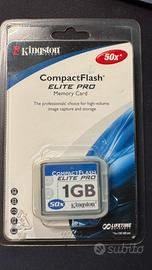 Kingston CompactFlash 1GB Elite Pro