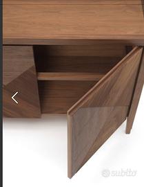 Madia massello noce canaletto