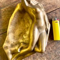 Posacenere in bronzo massiccio