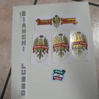 Serie completa adesivi per Bianchi LUSSO