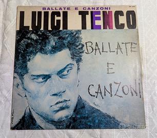 Disco Vinile LP 33 Giri Luigi Tenco Ballate e Canz