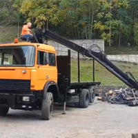 Iveco 190 macchina operatrice+gru Forestale