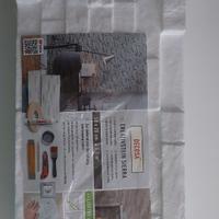 Pannelli di finti mattoni in polistirolo