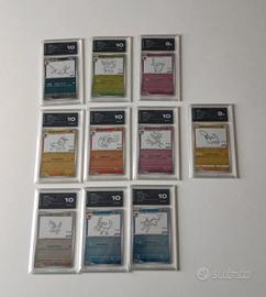 Yu nagaba set completo + pikachu