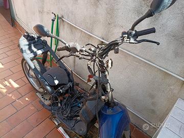 sterzo +forcella x malaguti ciack 50 cc euro2