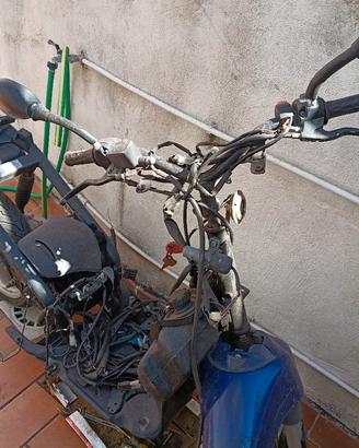 sterzo +forcella x malaguti ciack 50 cc euro2