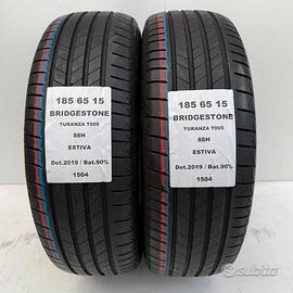 2 gomme 185 65 15 bridgestone a1504