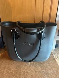 Borsa O Bag Grigio Scuro ( No Fodera ) Usato