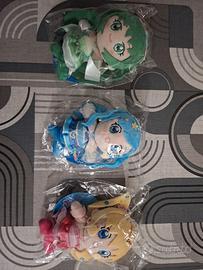 Lotto 3 Peluche Mascot Anime "Pichi Pichi Pitch"