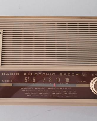 radio vintage ALLOCCHIO BACCHINI