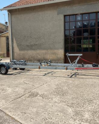 CARRELLO RIMORCHIO BARCA 3500kg 10m SATELLITE