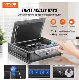 Cassaforte per pistola Vevor impronta digitale