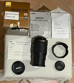 OBIETTIVO ZOOM NKON NIKKOR AF‑S DX  18‑140mm