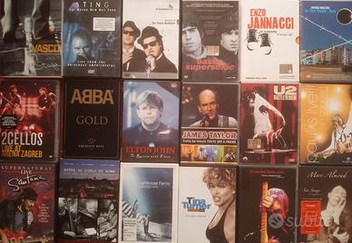 Collezione di concerti musicali in dvd