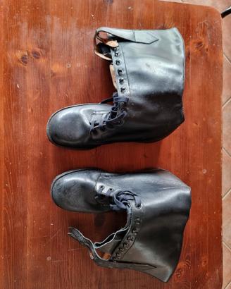 Stivali motociclista vintage