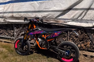 ktm sx 125 motard vmracing targato