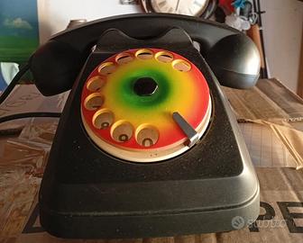
Telefono vintage a disco stile Rasta 